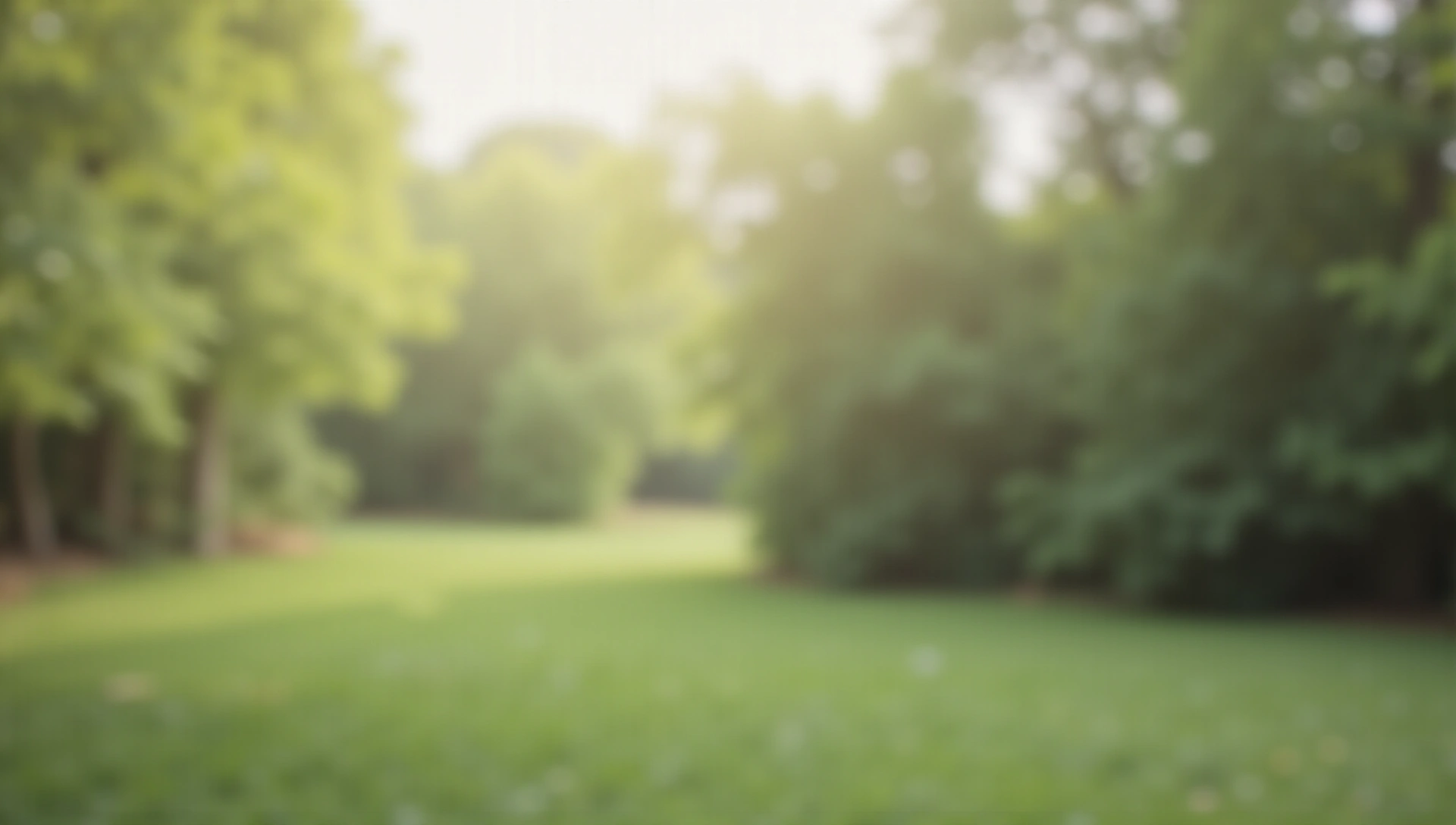 Soft, blurred background of a tranquil garden with gentle light, symbolizing well-being.